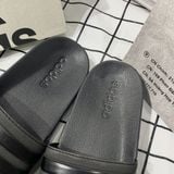  1082 - HÀNG CHÍNH HÃNG - DÉP ADIDAS LITE - TRIPLE BLACK - ĐEN FULL - Code: GZ1013 