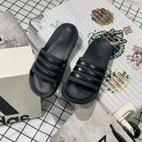  1082 - HÀNG CHÍNH HÃNG - DÉP ADIDAS LITE - TRIPLE BLACK - ĐEN FULL - Code: GZ1013 