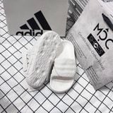  1104 - HÀNG CHÍNH HÃNG - DÉP ADIDAS 22 - BẬC THANG * MÀU TRẮNG * Code: HQ4672 