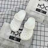  2315 - HÀNG CHÍNH HÃNG - GIÀY CLOG UNISEX CROCS BAYA CRYSTAL - WHITE 