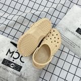  2318 - HÀNG CHÍNH HÃNG - GIÀY CLOG UNISEX CROCS BAYA CRYSTAL - BEIGE 