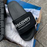  0989 - HÀNG CHÍNH HÃNG - DÉP  DISCOVERY BRICK SLIDE Quai Dán - MÀU *ĐEN LOGO TRẮNG  * - CODE: DXLP4103N-BKL 