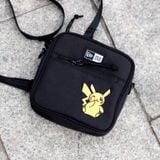  2324 - HÀNG CHÍNH HÃNG - TÚI NEW ERA - PIKACHU - VUÔNG ĐEN - CODE 14124524 
