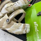  2333 - HÀNG CHÍNH HÃNG - CLOG UNISEX CROCS BAYA - BẠC XỈU 