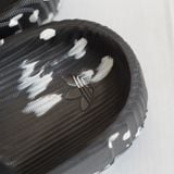  2342 - HÀNG CHÍNH HÃNG - DÉP ADIDAS 22 XLG - ĐEN LOANG TRẮNG 