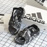  2342 - HÀNG CHÍNH HÃNG - DÉP ADIDAS 22 XLG - ĐEN LOANG TRẮNG 