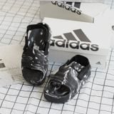  2342 - HÀNG CHÍNH HÃNG - DÉP ADIDAS 22 XLG - ĐEN LOANG TRẮNG 
