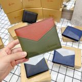  2367 - HÀNG CHÍNH HÃNG - VÍ LUBION - NGẮN GẬP - CAM ĐẤT/RÊU 