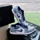  2374 - GIÀY NIKE AIR JORDAN LOW - Washed Denim - CODE: CZ8455-100 