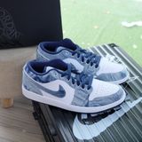  2374 - GIÀY NIKE AIR JORDAN LOW - Washed Denim - CODE: CZ8455-100 