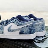  2374 - GIÀY NIKE AIR JORDAN LOW - Washed Denim - CODE: CZ8455-100 
