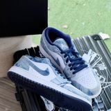  2374 - GIÀY NIKE AIR JORDAN LOW - Washed Denim - CODE: CZ8455-100 