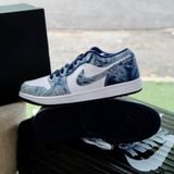  2374 - GIÀY NIKE AIR JORDAN LOW - Washed Denim - CODE: CZ8455-100 