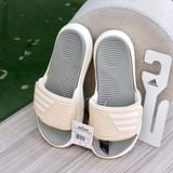  2371 - HÀNG CHÍNH HÃNG - DÉP ADIDAS ALPHABOUCE 2.0 - XÁM QUAI KEM  - Code:HP9422 