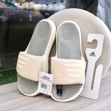  2371 - HÀNG CHÍNH HÃNG - DÉP ADIDAS ALPHABOUCE 2.0 - XÁM QUAI KEM  - Code:HP9422 