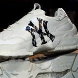  2376 - HÀNG CHÍNH HÃNG - GIÀY MLB CHUNKY - NY MONO VER 2 - ĐEN - CODE: 3ASHBBMN3N 