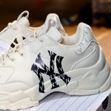  2376 - HÀNG CHÍNH HÃNG - GIÀY MLB CHUNKY - NY MONO VER 2 - ĐEN - CODE: 3ASHBBMN3N 