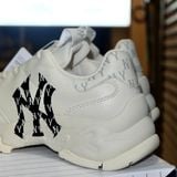  2376 - HÀNG CHÍNH HÃNG - GIÀY MLB CHUNKY - NY MONO VER 2 - ĐEN - CODE: 3ASHBBMN3N 