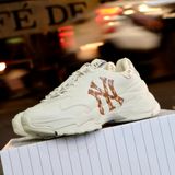  2375 - HÀNG CHÍNH HÃNG - GIÀY MLB CHUNKY - NY MONO VER 2 - NÂU - CODE: 3ASHBBMN3N 