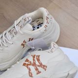  2375 - HÀNG CHÍNH HÃNG - GIÀY MLB CHUNKY - NY MONO VER 2 - NÂU - CODE: 3ASHBBMN3N 