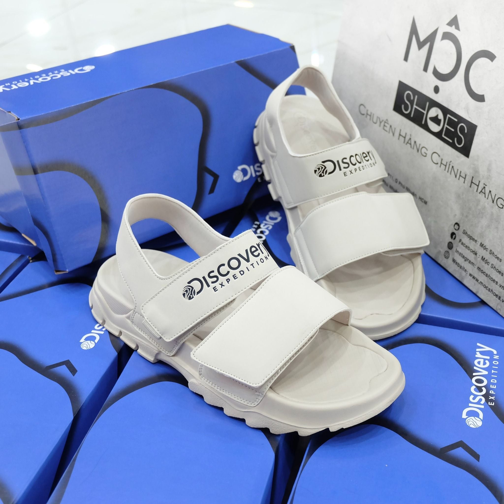  2378 - HÀNG CHÍNH HÃNG - GIÀY QUAI HẬU SANDAL DISCOVERY BUCKET SAND - * Beige * - CODE: DX-SH731-2N-K0002 