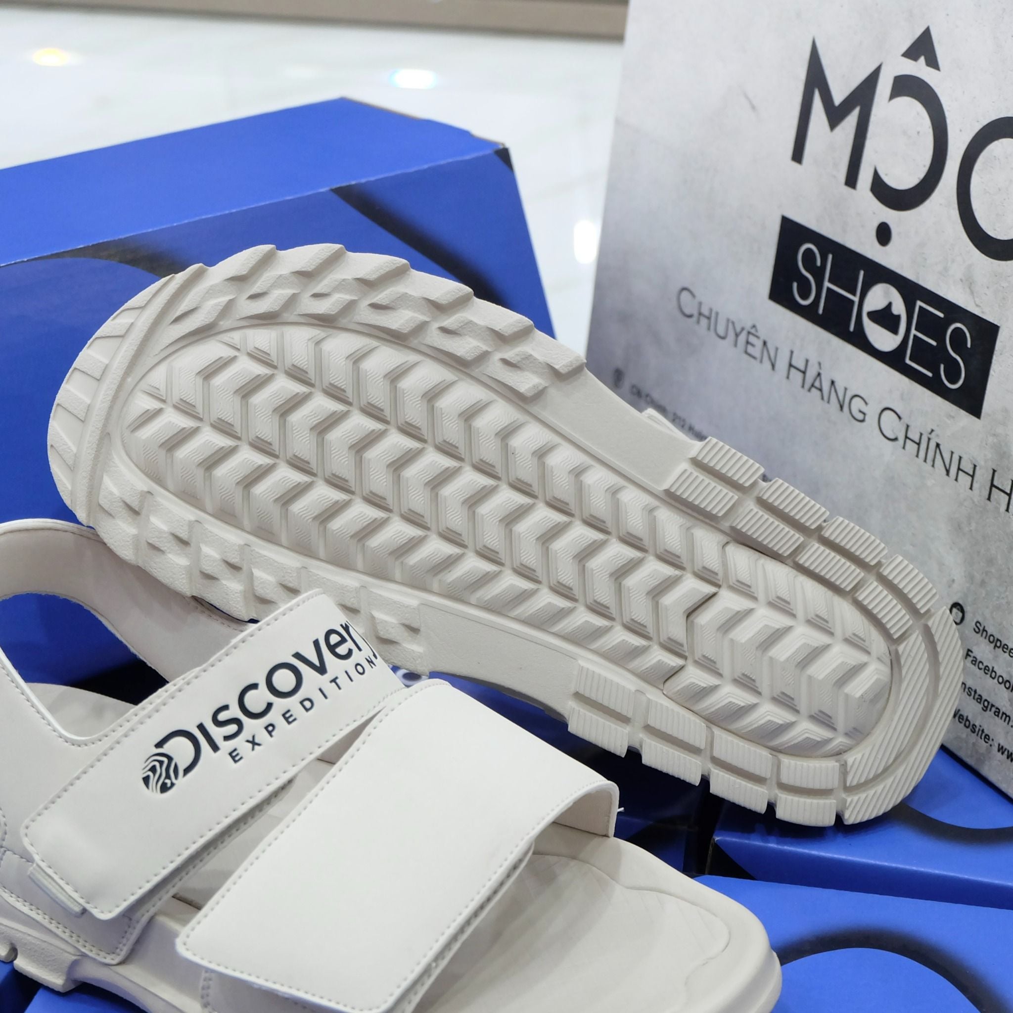  2378 - HÀNG CHÍNH HÃNG - GIÀY QUAI HẬU SANDAL DISCOVERY BUCKET SAND - * Beige * - CODE: DX-SH731-2N-K0002 