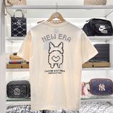  2385 - HÀNG CHÍNH HÃNG - ÁO THUN NEW ERA - KEM - 