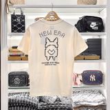  2385 - HÀNG CHÍNH HÃNG - ÁO THUN NEW ERA - KEM - 
