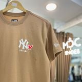  2387 - HÀNG CHÍNH HÃNG - ÁO THUN NEW ERA - NÂU - NY TRÁI TIM - CODE: 