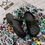  2389 - HÀNG CHÍNH HÃNG - CLOG UNISEX CROCS BAYA - Đen *Chữ Hông* 