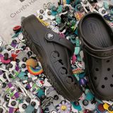  2389 - HÀNG CHÍNH HÃNG - CLOG UNISEX CROCS BAYA - Đen *Chữ Hông* 