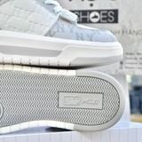  2390 - HÀNG CHÍNH HÃNG - GIÀY MLB CHUNKY LINER MID - MONOGRAM NY YANKEES - XÁM DENIM ver 2- CODE: 3ASXCMM4N-50GRS 