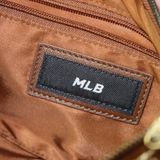  2392 - HÀNG CHÍNH HÃNG - Túi MLB Classic Monogram Jacquard Hobo Bag Boston Red Sox D.Brown - Code: 3ABQS102N-43BRD 