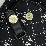  2396 - HÀNG CHÍNH HÃNG - Túi MLB Diamond Monogram Jacquard New York - Đen - Code: 7ACRMD13N-43BGD 