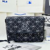  2396 - HÀNG CHÍNH HÃNG - Túi MLB Diamond Monogram Jacquard New York - Đen - Code: 7ACRMD13N-43BGD 