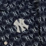  2430 - HÀNG CHÍNH HÃNG - ÁO NEW ERA -  Đầm Sơ Mi Denim Tay Dài NY Monogram 