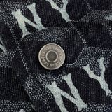  2430 - HÀNG CHÍNH HÃNG - ÁO NEW ERA -  Đầm Sơ Mi Denim Tay Dài NY Monogram 