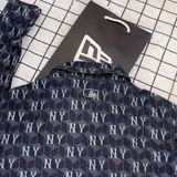  2430 - HÀNG CHÍNH HÃNG - ÁO NEW ERA -  Đầm Sơ Mi Denim Tay Dài NY Monogram 