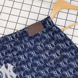  2399 - HÀNG CHÍNH HÃNG - CHÂN VÁY NỮ MLB - NEW YORK YANKEES MONOGRAM DENIM - CODE: 3FDSM0734-50NYD 
