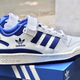  2406 - HÀNG CHÍNH HÃNG - GIÀY ADIDAS FORUM 84 LOW - WHITE ROYAL BLUE - CODE: FY7756 