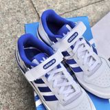  2406 - HÀNG CHÍNH HÃNG - GIÀY ADIDAS FORUM 84 LOW - WHITE ROYAL BLUE - CODE: FY7756 