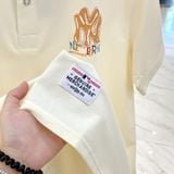  2427 - HÀNG CHÍNH HÃNG - ÁO THUN POLO NEW ERA - POLO NHẢY NHÓT - KEM - CODE : 13280339 