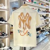  2427 - HÀNG CHÍNH HÃNG - ÁO THUN POLO NEW ERA - POLO NHẢY NHÓT - KEM - CODE : 13280339 