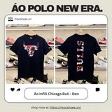  2413 - HÀNG CHÍNH HÃNG - ÁO NEW ERA - Infill Chicago Bull - Đen - CODE : 60502658 