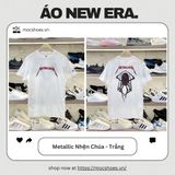  2425 - HÀNG CHÍNH HÃNG - ÁO NEW ERA - Metallica Nhện Chúa - Trắng - CODE : 14375517 