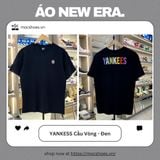  2411 - HÀNG CHÍNH HÃNG - ÁO NEW ERA -  YANKESS CẦU VÒNG - ĐEN - CODE :14326572 