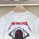  2425 - HÀNG CHÍNH HÃNG - ÁO NEW ERA - Metallica Nhện Chúa - Trắng - CODE : 14375517 