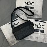  0757 - HÀNG CHÍNH HÃNG - TÚI ĐEO CHÉO COACH - BEST SELLER ĐEN - CODE C4149 