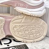  2418 - HÀNG CHÍNH HÃNG - GIÀY MLB LINER CHUNKY - NY PINK CURVED - HỒNG *FULLBOX 