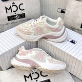  2418 - HÀNG CHÍNH HÃNG - GIÀY MLB LINER CHUNKY - NY PINK CURVED - HỒNG *FULLBOX 